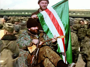 Namely this has become the second starting point, taking into account the existing network code - inflation of the issue of occupying Chechnya by Russia